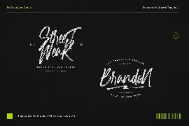 Brandon Matthews Handbrush Script font