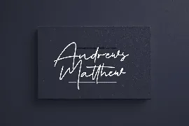 Tanya Hati - Signature Script Font