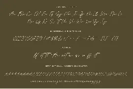 Anderton A Handwritten Font