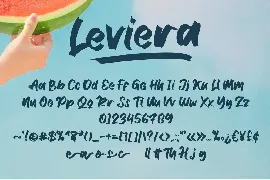 Leviera font