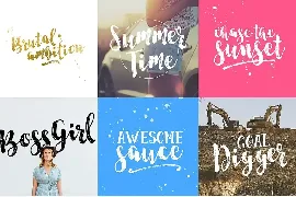 Start Today Script font