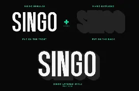 Singo | Sans Display Font