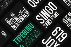 Singo | Sans Display Font