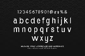 Mukashi - Japanese Thin Display Font