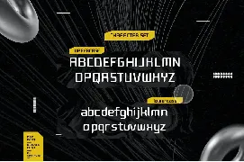 Detroid - Modern Futuristic Font