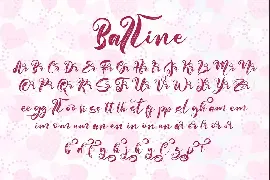 Balline font