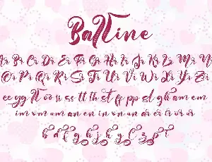 Balline font