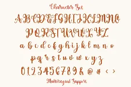 Holiday font