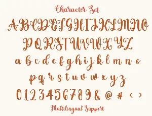 Holiday font