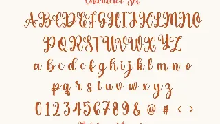 Holiday font