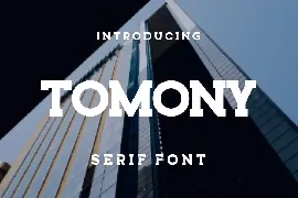 Tomony Font