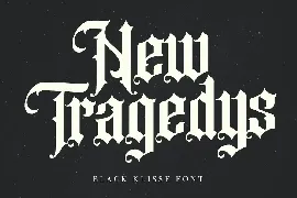 Black Klisse Blackletter Font