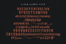 Black Klisse Blackletter Font