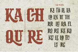 Bradrock - Vintage Slab font