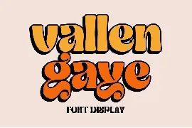 Vallen Gaye font