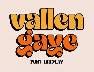 Vallen Gaye font