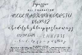 Impassive - Beauty Script Font