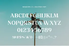 Rohesta - Nostalgic Serif Font