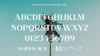 Rohesta - Nostalgic Serif Font