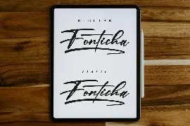 Fonticha Modern Signature Font