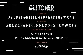 Glitcher Sans Serif Business Font