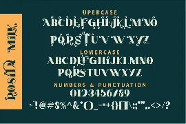 Rosita Milk font