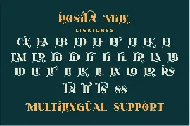 Rosita Milk font