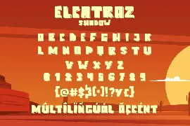 Elcatraz Shadow font