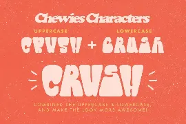 Chewies font