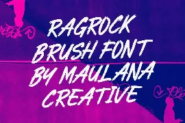 Ragrock Brush Font