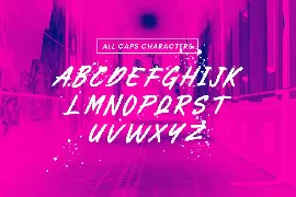 Ragrock Brush Font