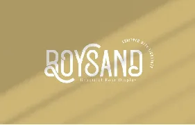 Boysand font