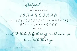 Haland font