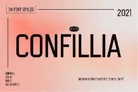 Confillia Sans Serif font