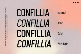 Confillia Sans Serif font