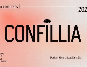 Confillia Sans Serif font