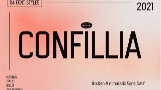 Confillia Sans Serif font