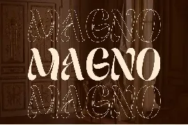 Magno - Vintage Font