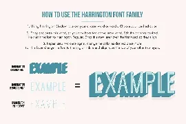 Harrington Font Family