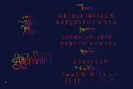 Rain Love font