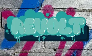 Chunky Bomb - Graffiti Font