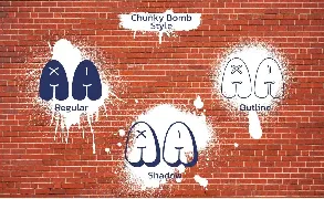 Chunky Bomb - Graffiti Font