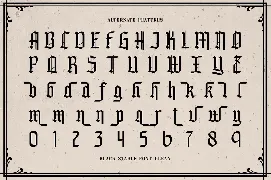 Black Stable font