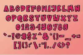 SUGAR BOMB - DISPLAY FONT