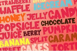 SUGAR BOMB - DISPLAY FONT