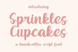 Sprinkles Cupcakes font