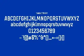 Aglesko Square Condensed Display Font