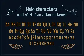 Scarytale - vintage layered font