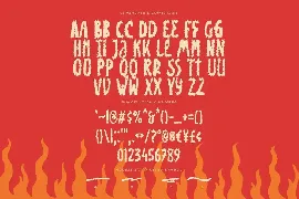 Burn House | A Display Font