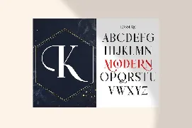 Konseric font